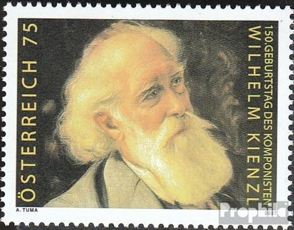 Briefmarken Österreich 2007 Mi 2675 (kompl.Ausg.) postfrisch Kienzl