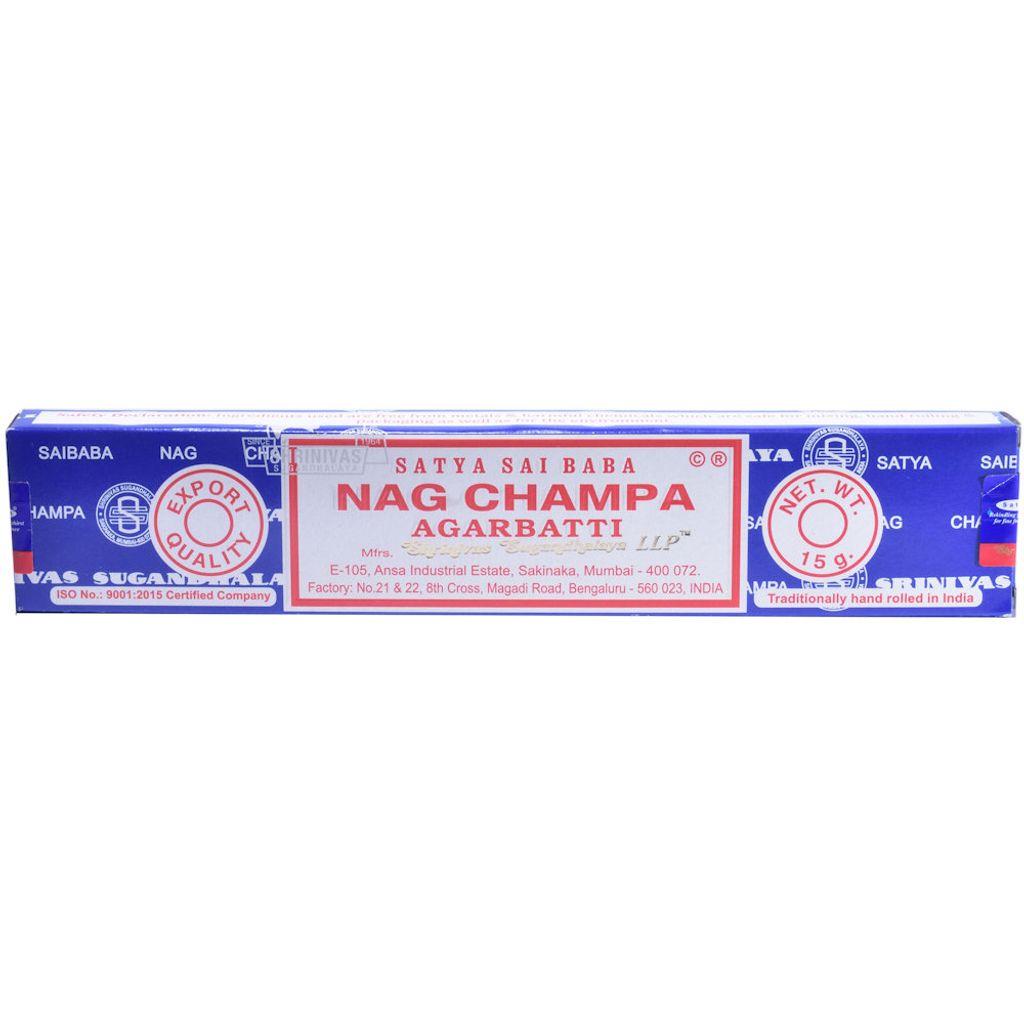 Bastoncini d'incenso Sai Baba Nag Champa 15 g Immagine del prodotto 