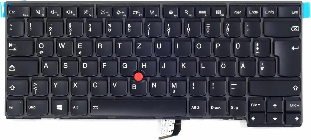 Tastiera Lenovo ThinkPad T440 T450 T460 DE QWERTZ | LED Tradebit