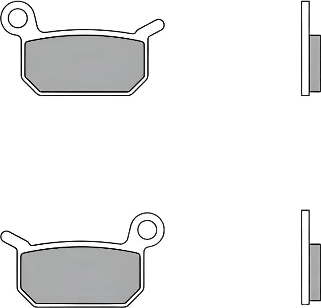 Plaquettes de Frein Frittées Brembo SD 07GR70SD Haute Performance Sinter