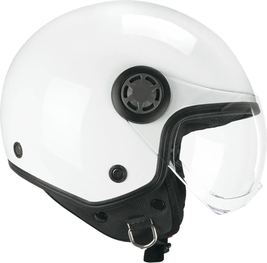 Casque Demi Jet Blanc Taille XS SKA-P ZEN : Solution Confort et Style