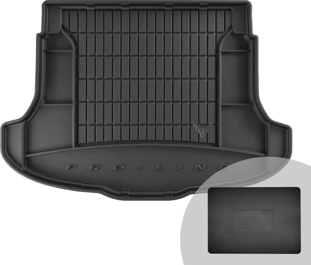 FROGUM ProLine 3D Gummimatte Exklusive Auto Kofferraummatte Kofferraumwanne für Honda CR-V III 2006-2011