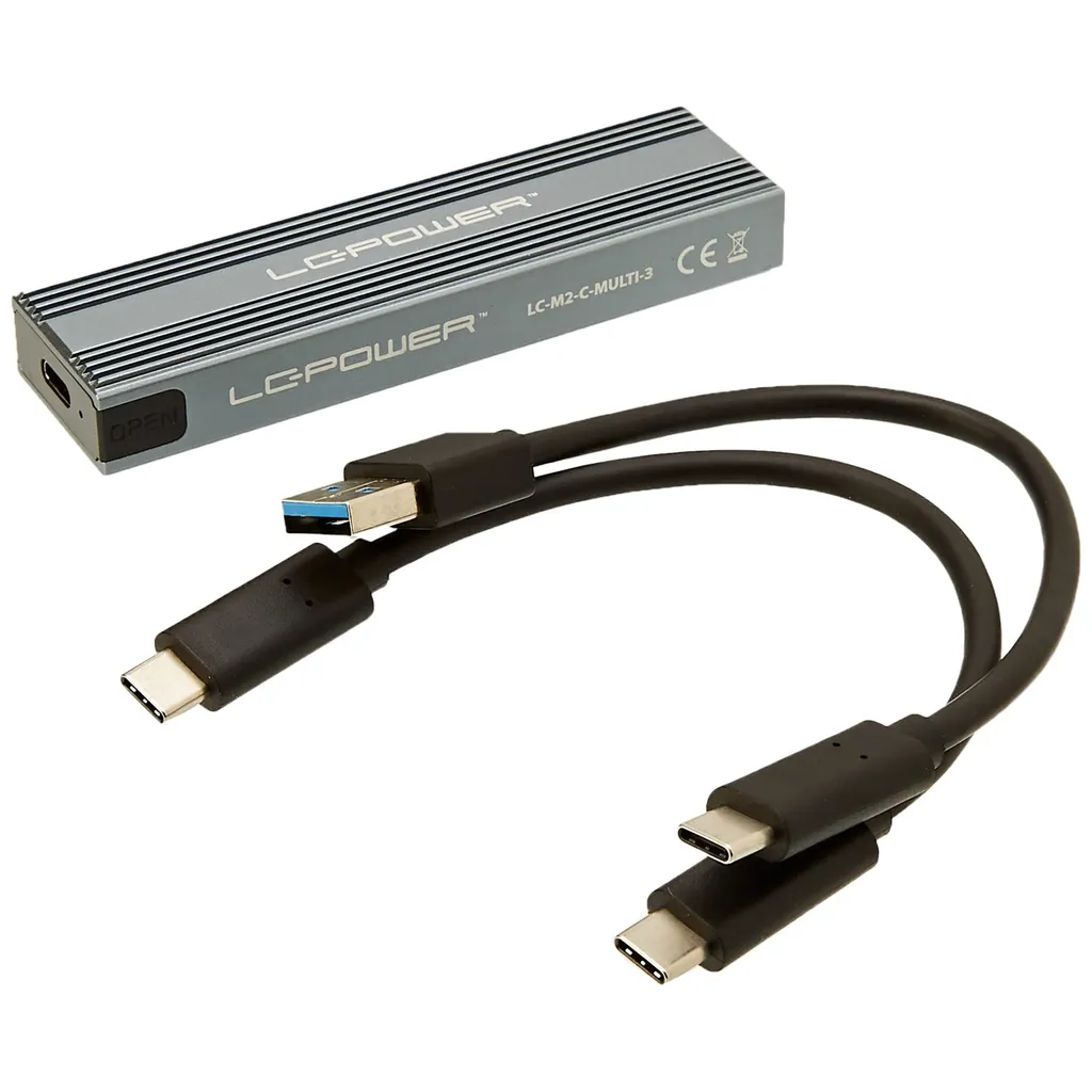 Adaptateur SSD M.2 Externe USB-C pour Transfert de Données NVMe SATA