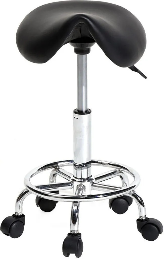 Tabouret de Travail pour Cabinet Médical ou Salon de Coiffure Ajustable