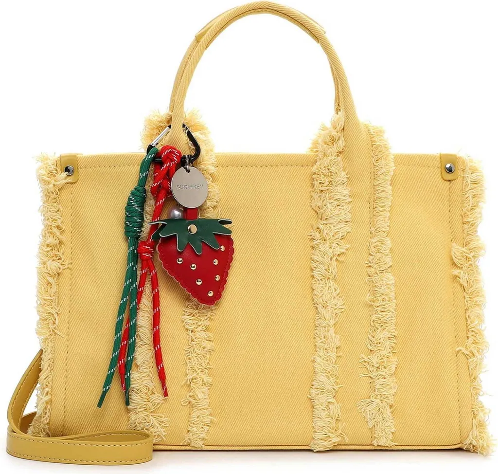 Sac de ville Kally SURI FREY jaune moutarde pour le travail et loisirs