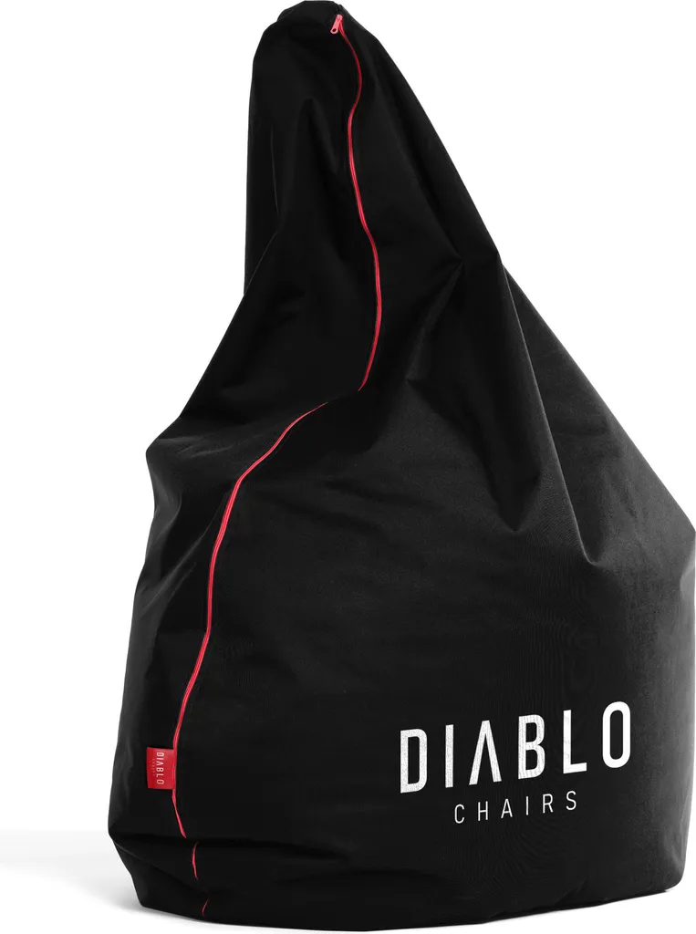 DIABLO gaming pouffe black