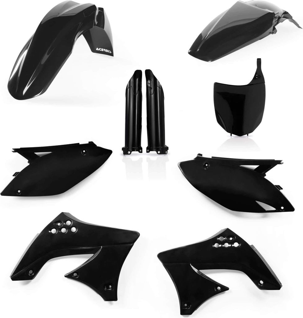 ACERBIS Verkleidungskit 9 Teile Schwarz für KAWASAKI KX 450 F