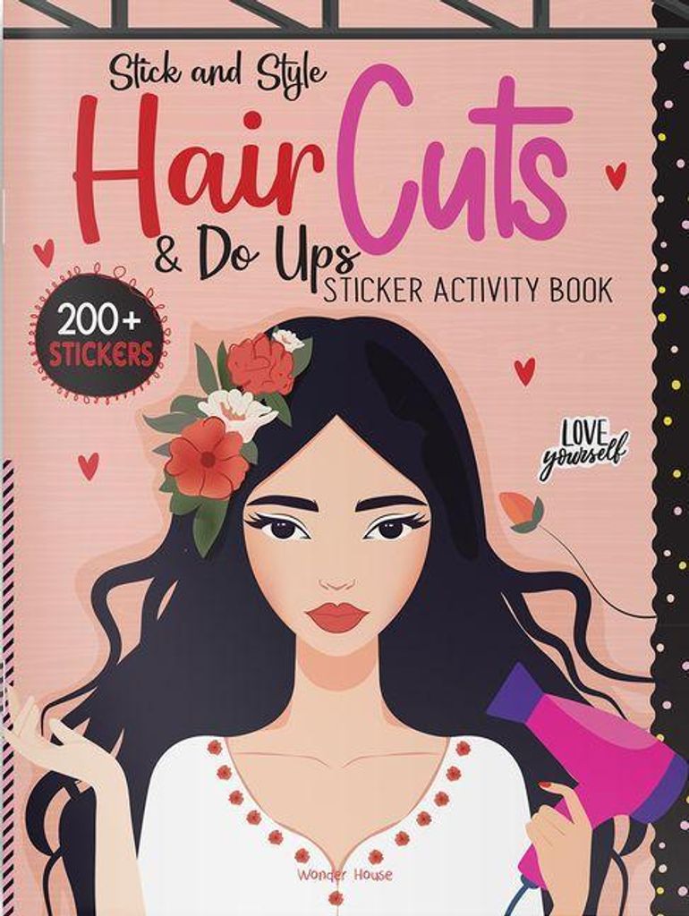 Stick and Style - Hair Cuts & Do Ups (Sticker Activity Book)