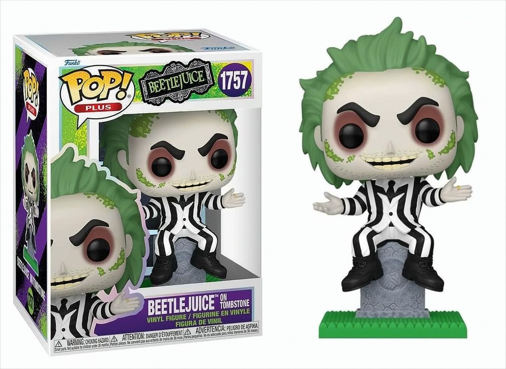 Beetlejuice - Beetlejuice on Tombstone 1757 - Funko Pop! Produktbild 