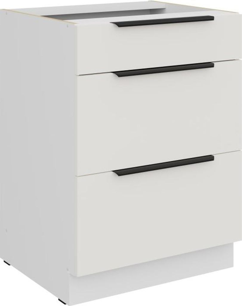 LUNARA Schubladenschrank – Breite 60 cm, weiß