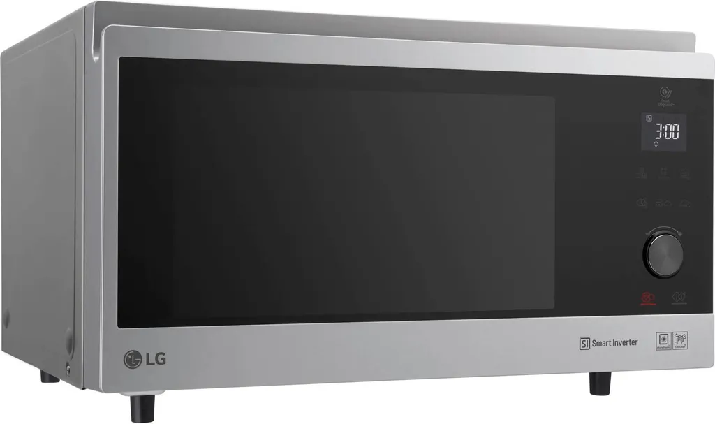Four à micro-ondes à convection et gril LG 39L MJ3965ACS Noble Silver - 2