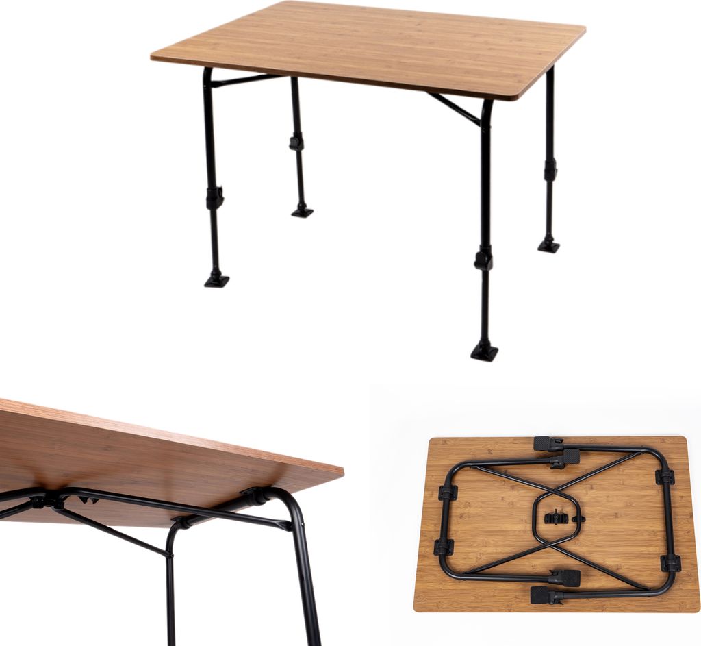 Camp4 Campingtisch TJÖRN 80 Garten - Klapptisch Leichtgewicht 80 x 60 cm