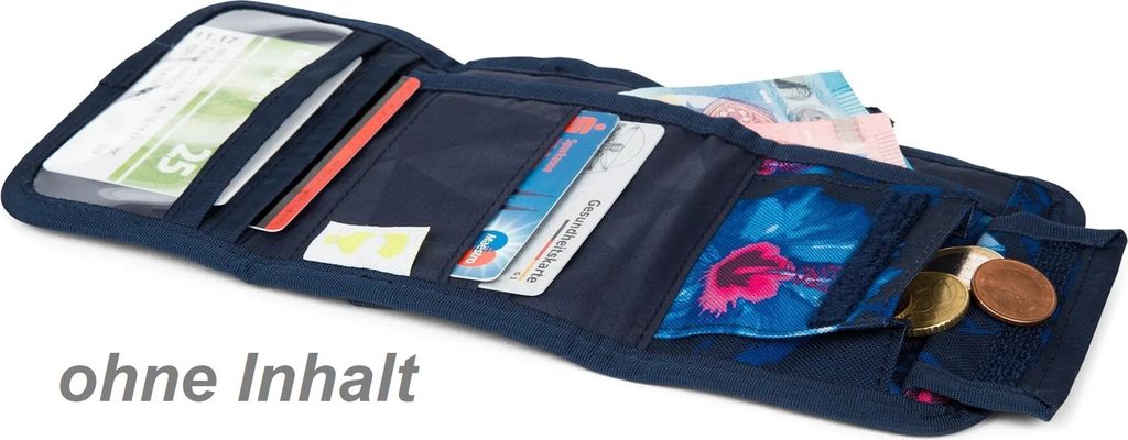 satch Geldbörse satch Wallet Purple Laser dunkelblau Produktbild 8
