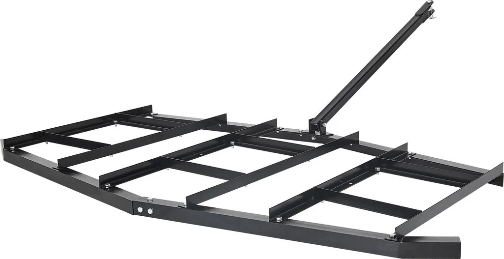 Herse pour niveler allée et terrain, compatible tracteur et quad VTT