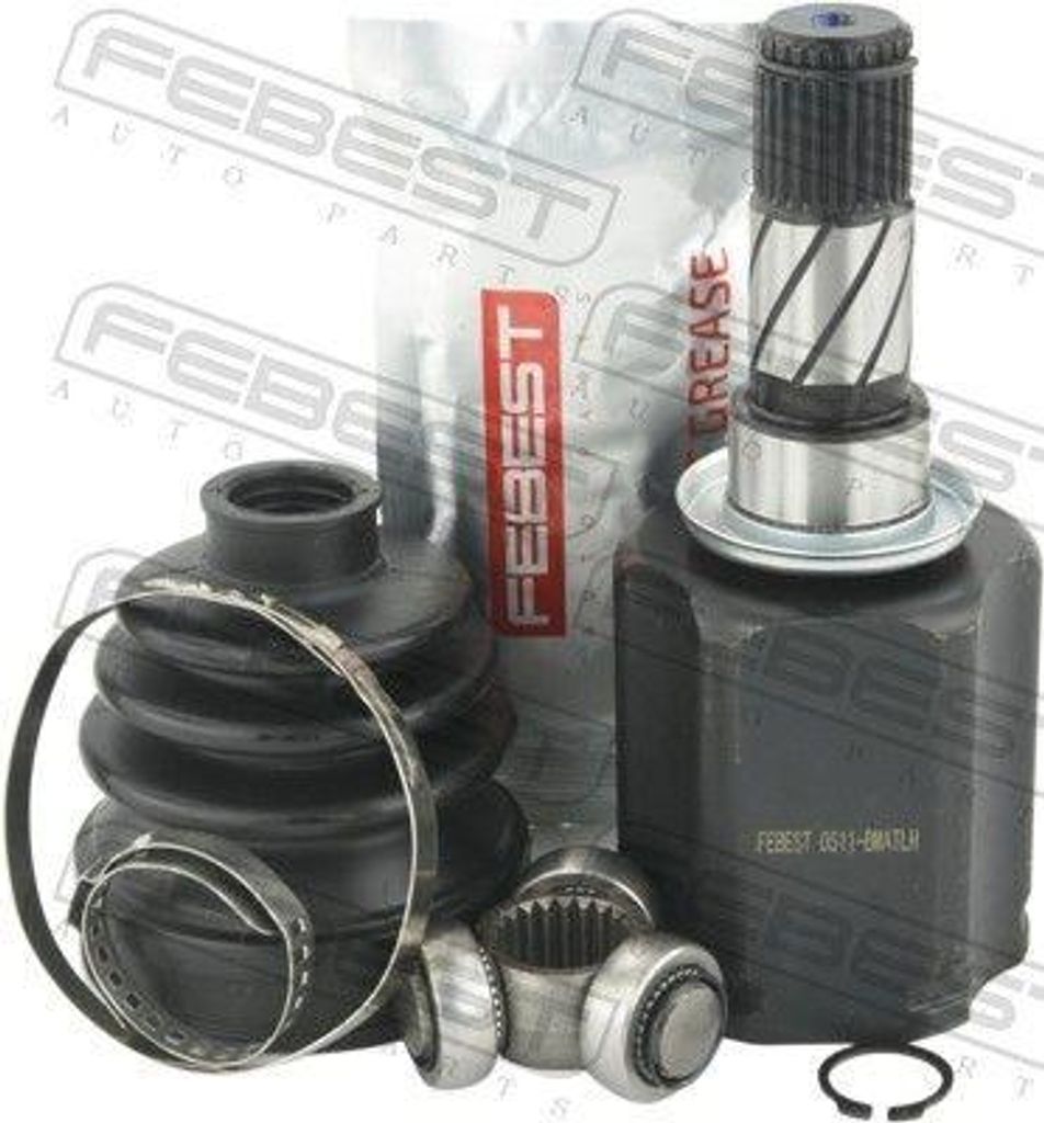 FEBEST Gelenksatz Antriebswelle Vorne Links Getriebeseitig für MAZDA 3 Schrägheck (BM, BN) 0511-BMATLH