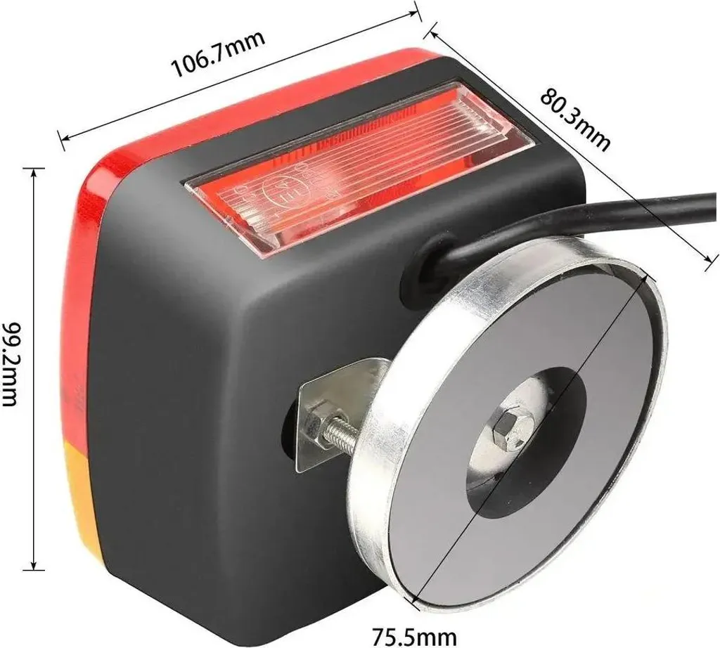 Panneau d'éclairage remorque 107cm - Solution feux défectueux 12V - 3