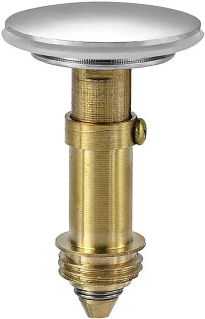 Bouchon de baignoire à ressort Brillance Verte avec panier filtrant