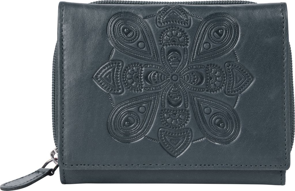Bruno Banani Geldbörse Mandala Damen 021644 blau