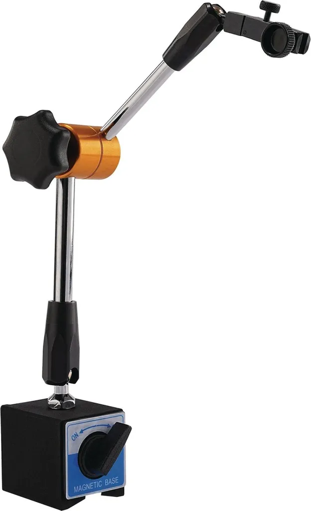 Support magnétique anti-vibration 600N - Mesure précise 300 mm portée