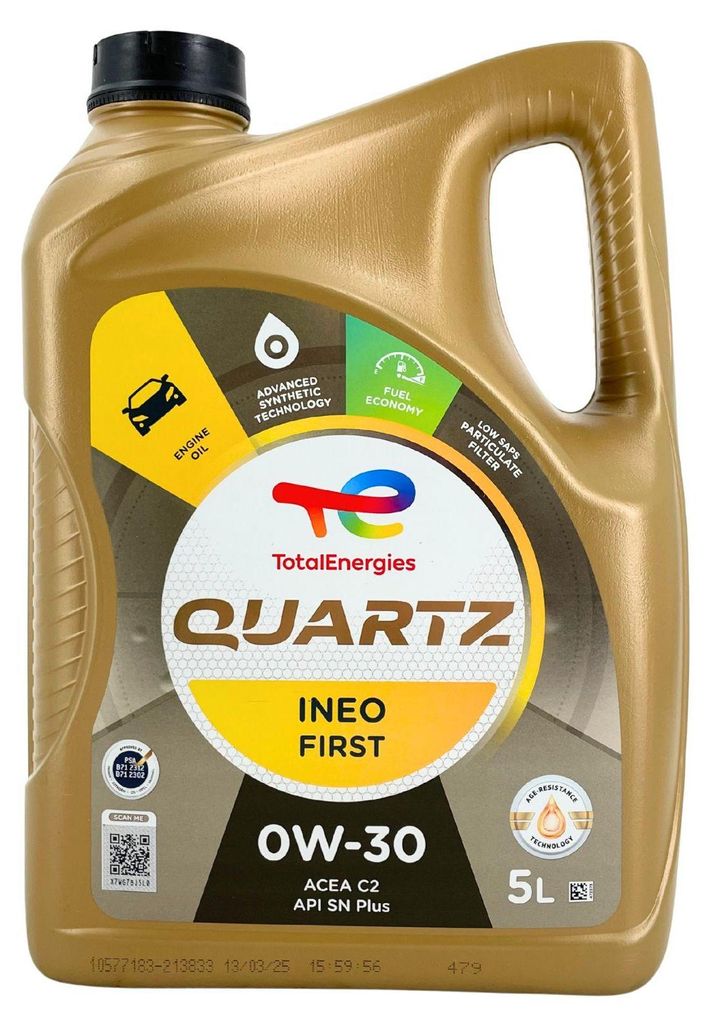 Total Quartz INEO First 0W-30 5 Liter (213833) Produktbild 