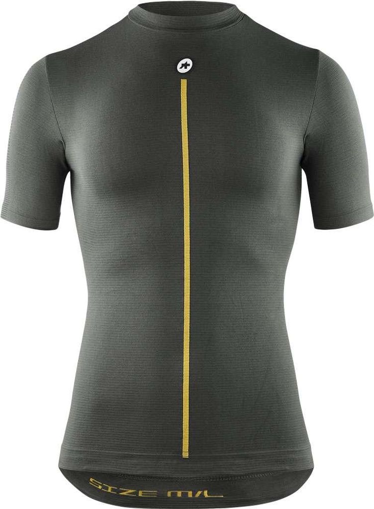 Assos 2/3 P1 Kurzarm-baselayer Grau I Herren Grau I