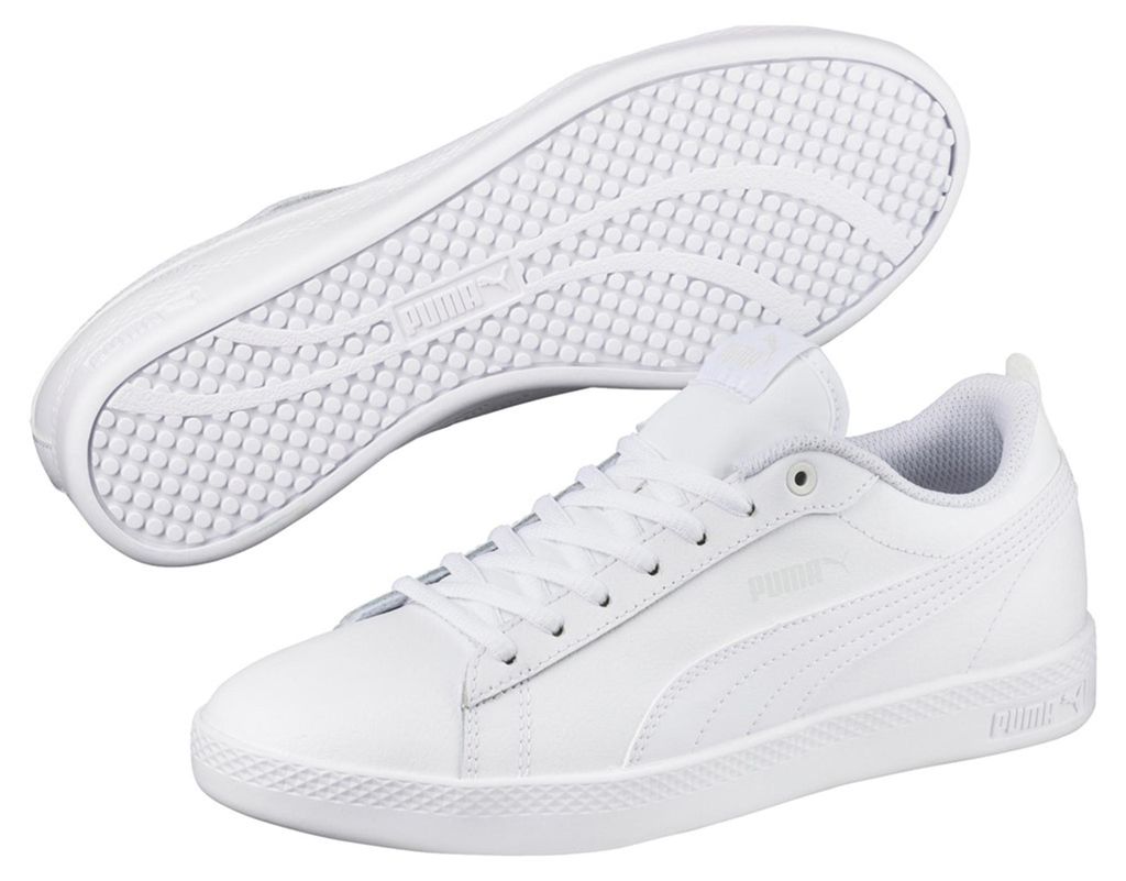 PUMA Smash v2 Leather, Weiblich, Erwachsener, Modische Produktbild 