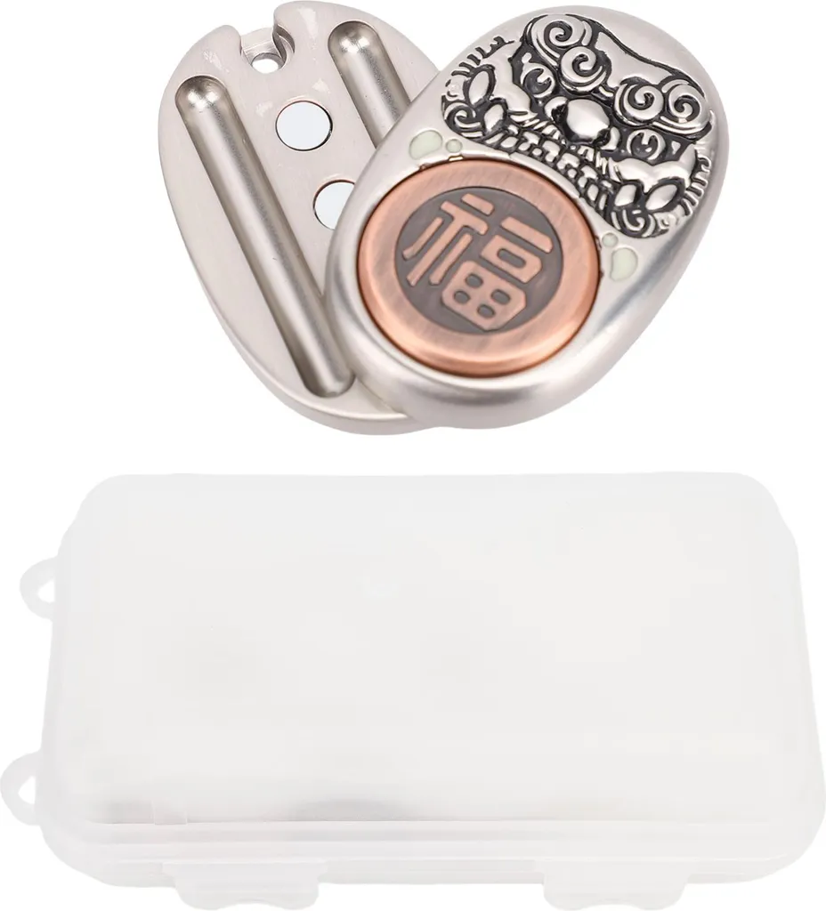 Fidget Toy mécanique en métal - Objet de détente tactile pour adulte