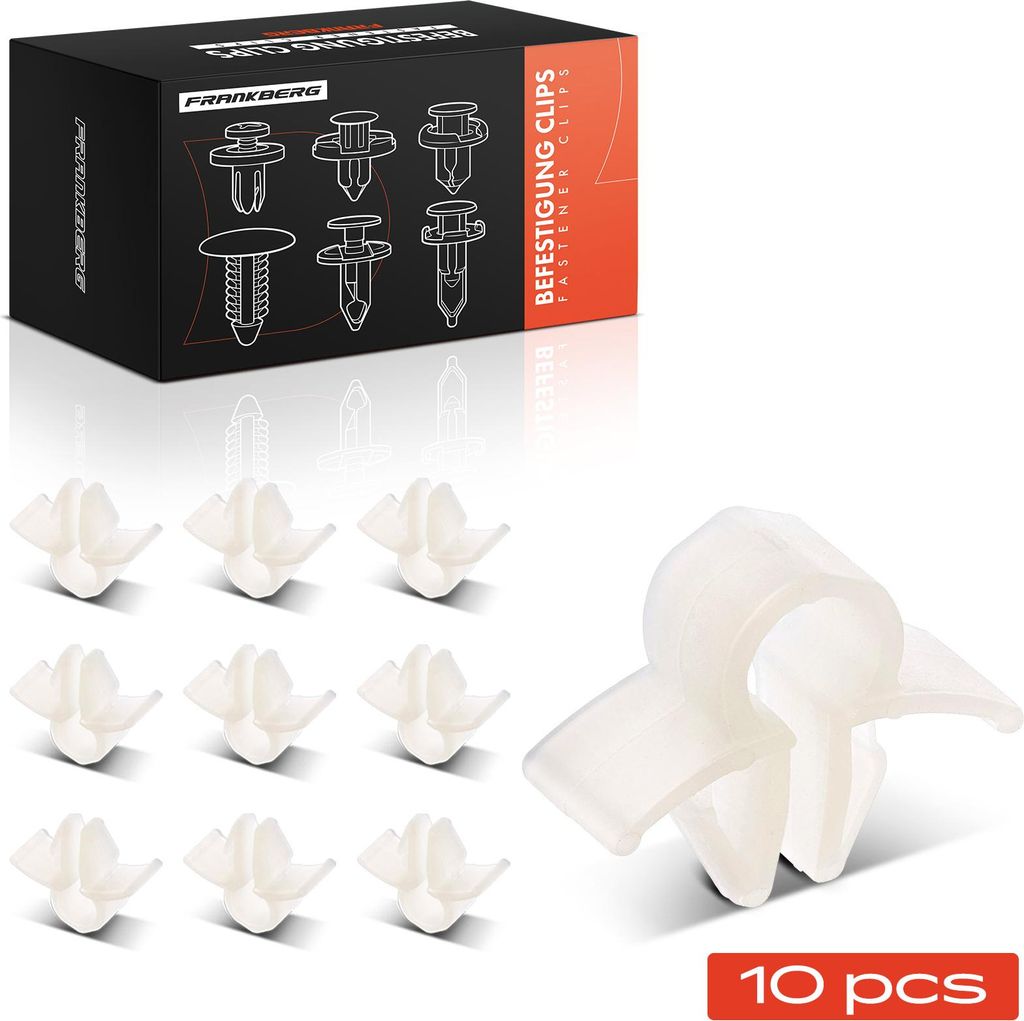 Frankberg 10x Befestigungsclips Innenverkleidung für Honda Accord III IV CRX I II III