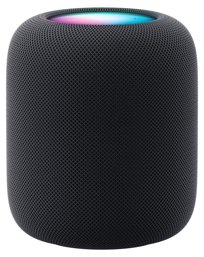 Apple HomePod, Apple Siri, Zylinder, Schwarz, Stoff, Home Produktbild 