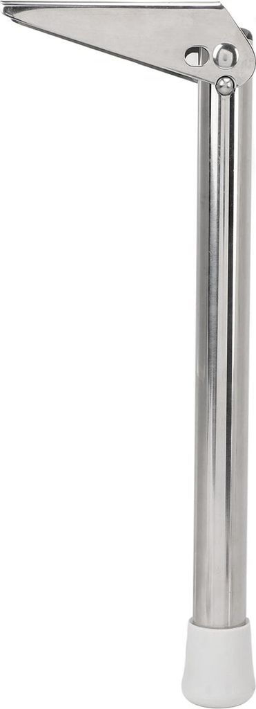 Sitzstütze Beine 90 Grad einstellbar 13 Zoll Edelstahl -Bootsschwungbein für Yacht RV rechts 8423SR13