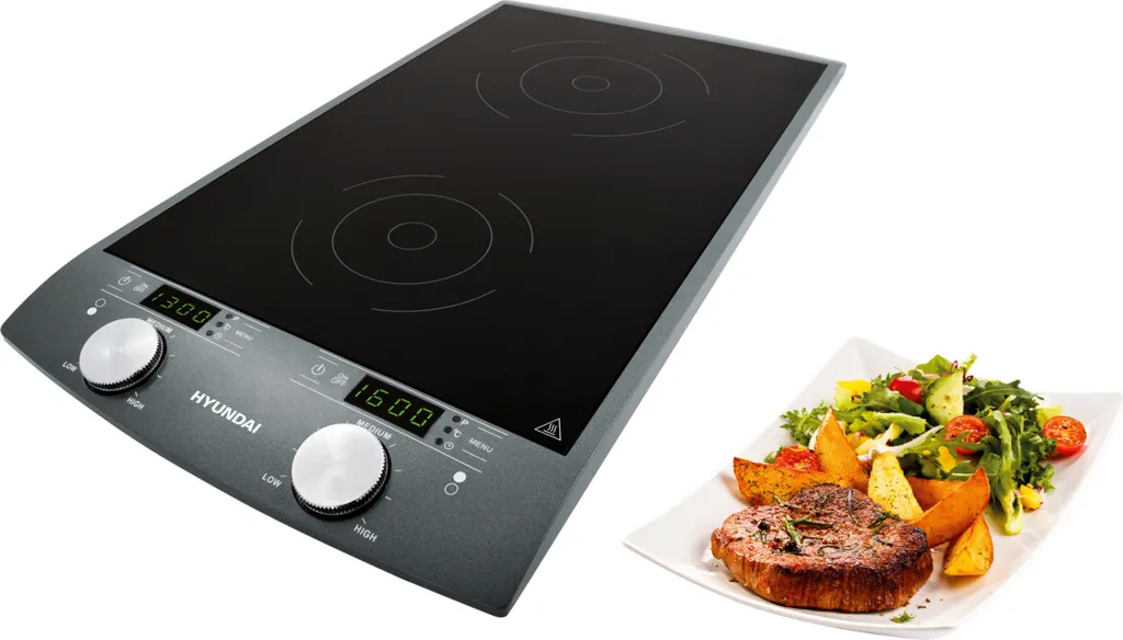 Table de cuisson induction Hyundai pour petites cuisines et studios 2900W