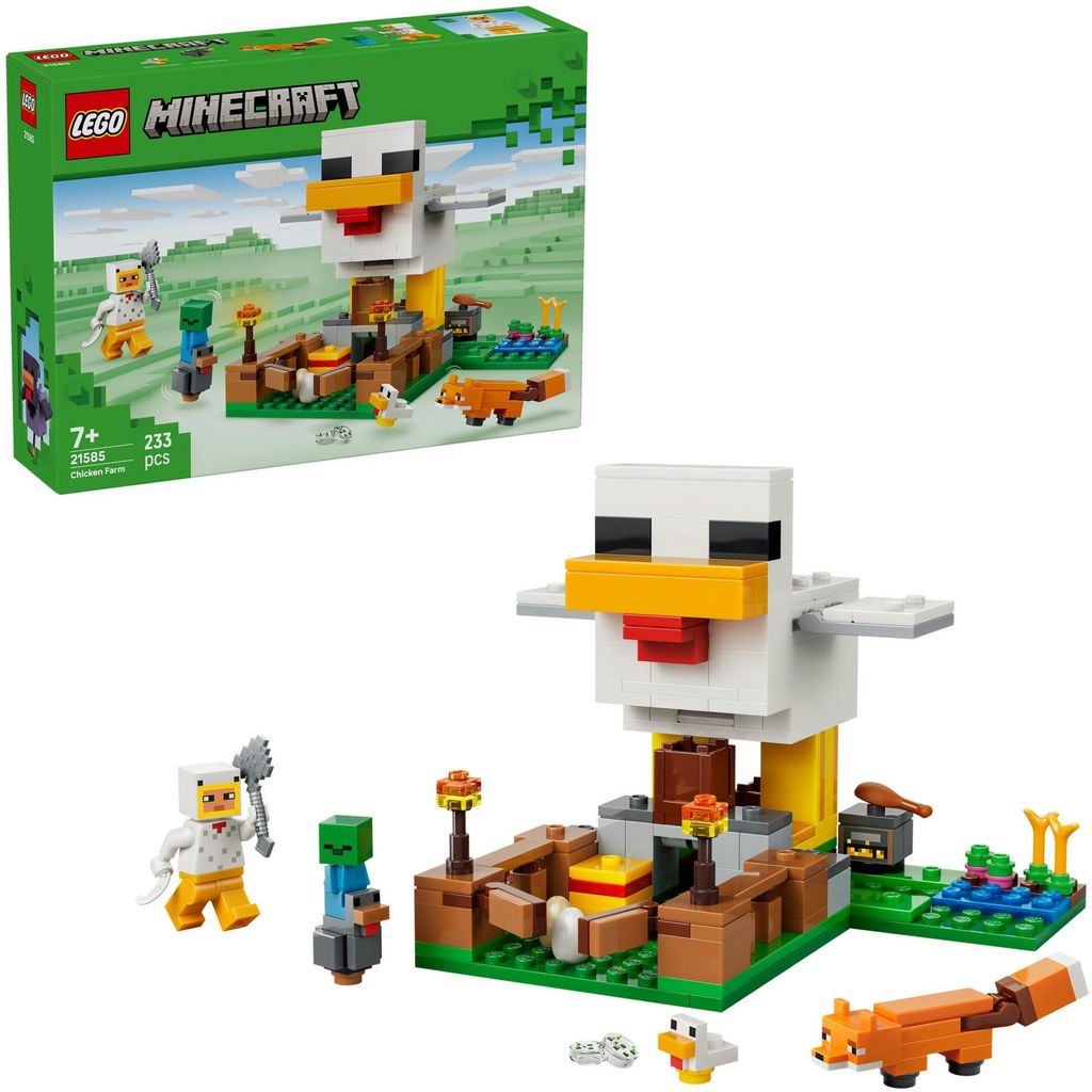 LEGO Minecraft Ferme de poules 21585 Image du produit 
