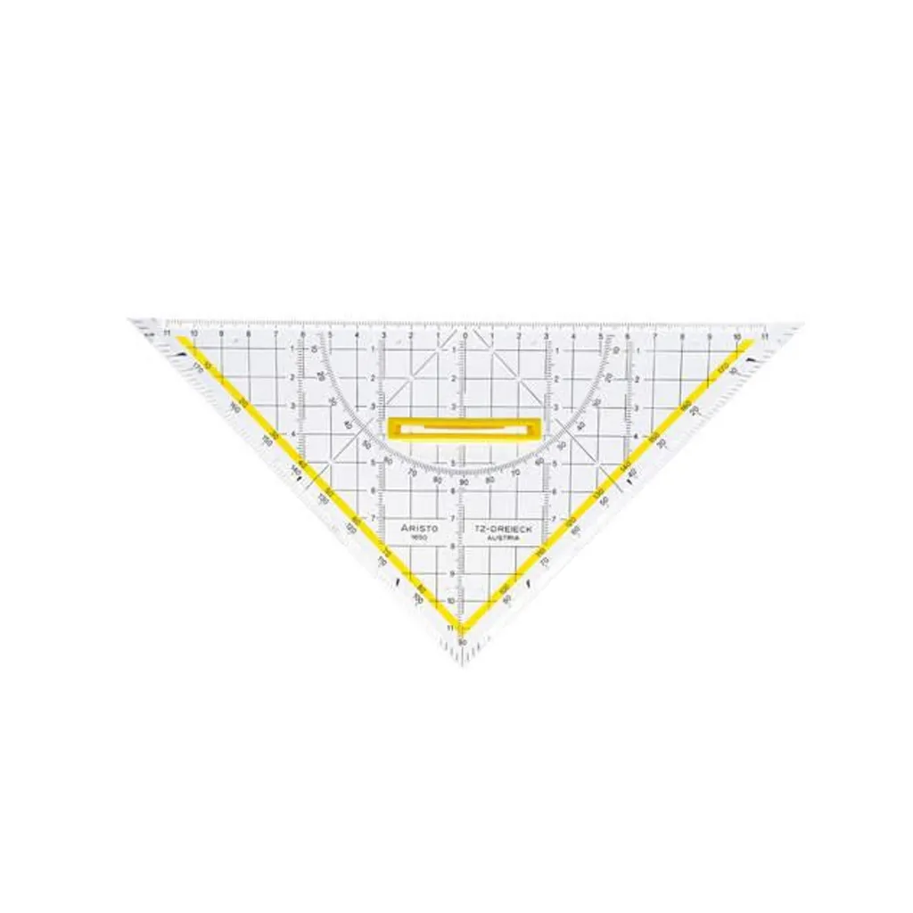 Aristo AR1650/4 TZ-Dreieck 250mm Squadra Tecnica Plexiglas Prezzo