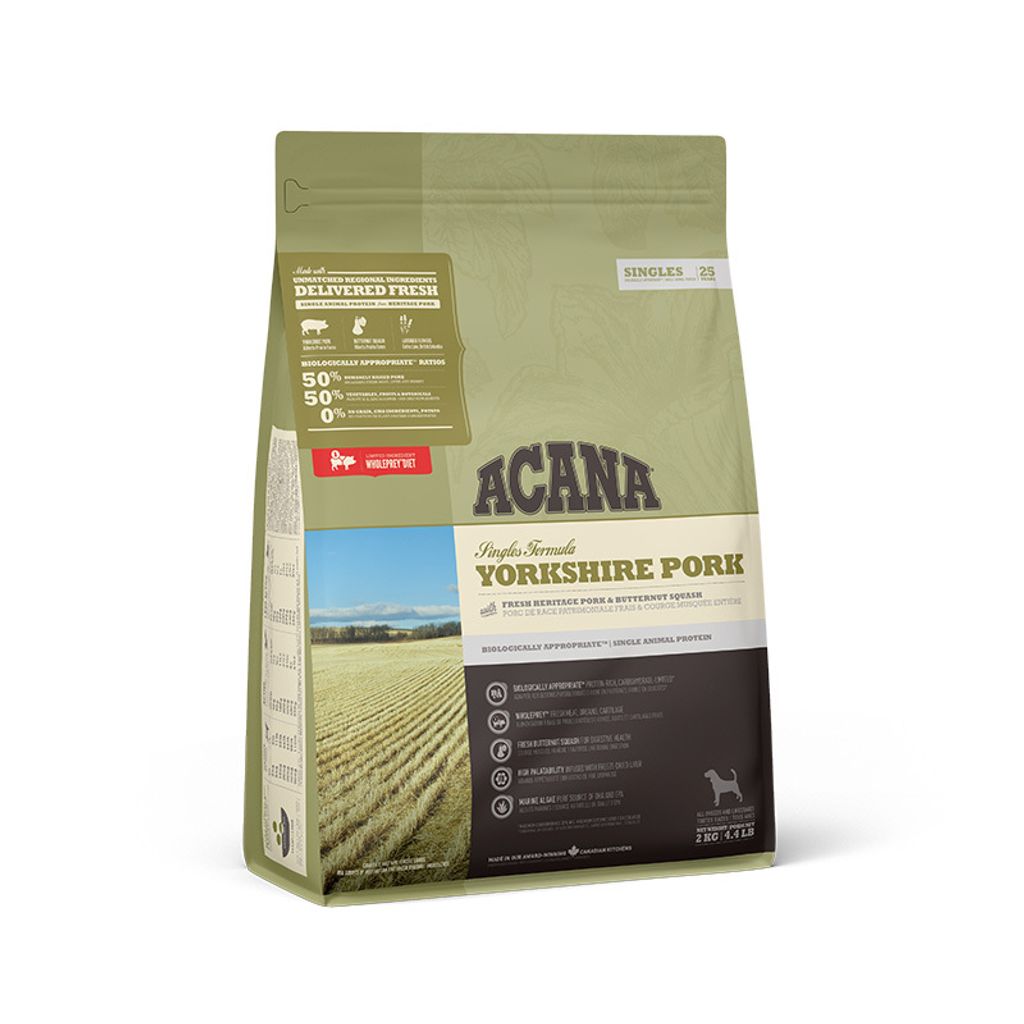 Granule pre psy ACANA Singles Yorkshire Pork 2 kg Obrázok produktu 