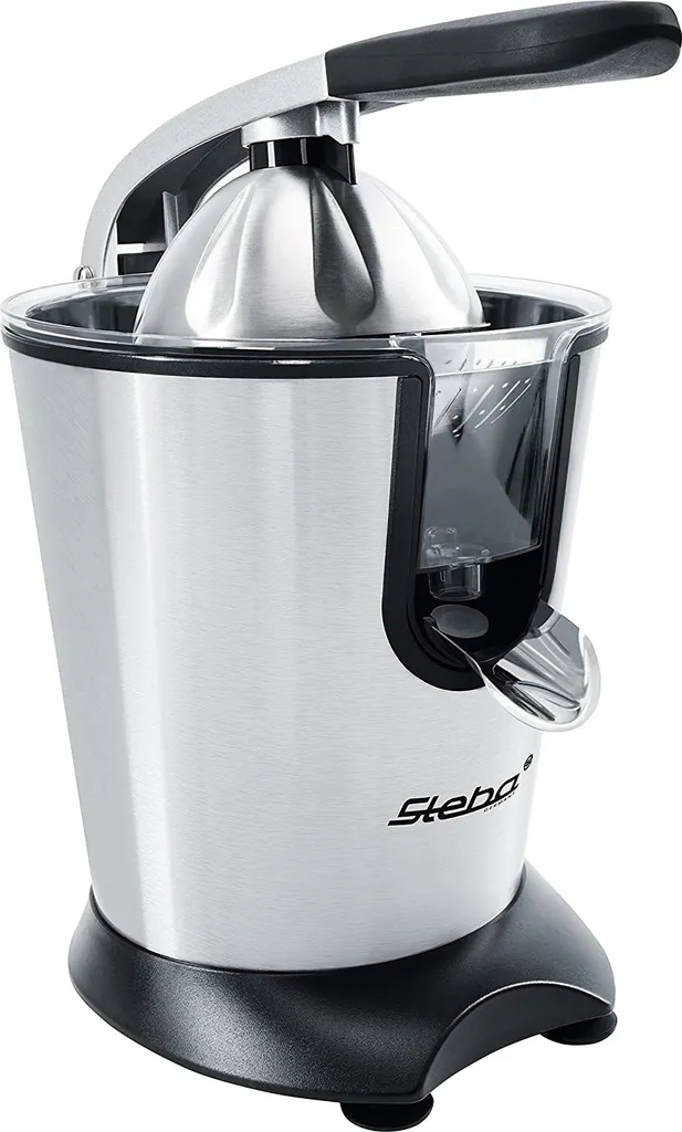 Steba ZP 2 Spremiagrumi Elettrico Professionale Acciaio Inox e Nero