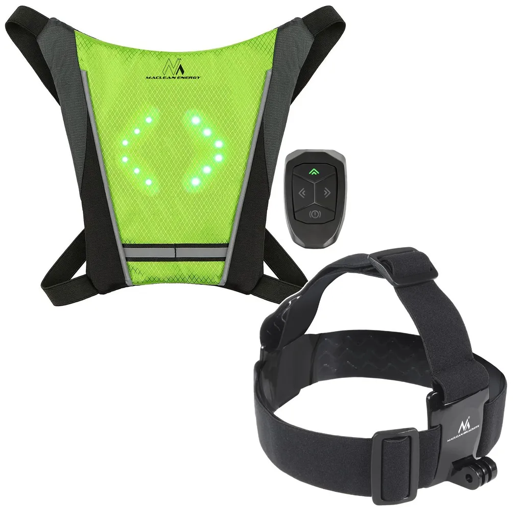 Sac à dos cycliste MC-825 avec signalisation LED et télécommande IPX5