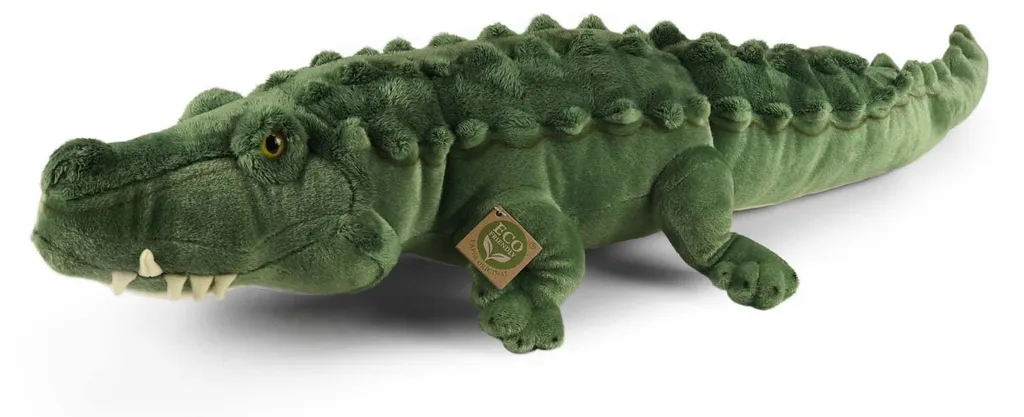 Peluche Crocodile 80 cm Ultra Douce et Éco-responsable Premium