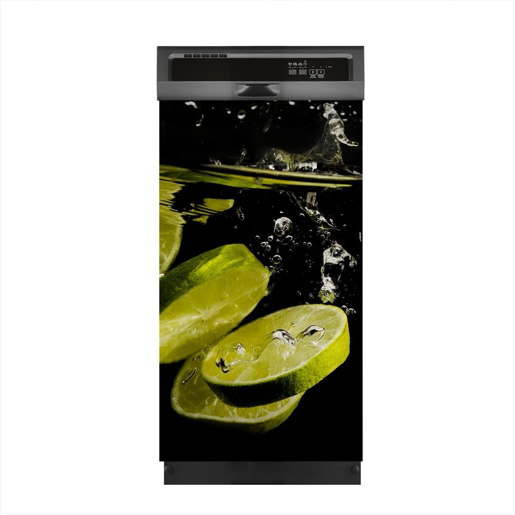 Magnete Dekorative 45x80 cm Küche Magnetmatte Spülmaschine - Farbige Früchte
