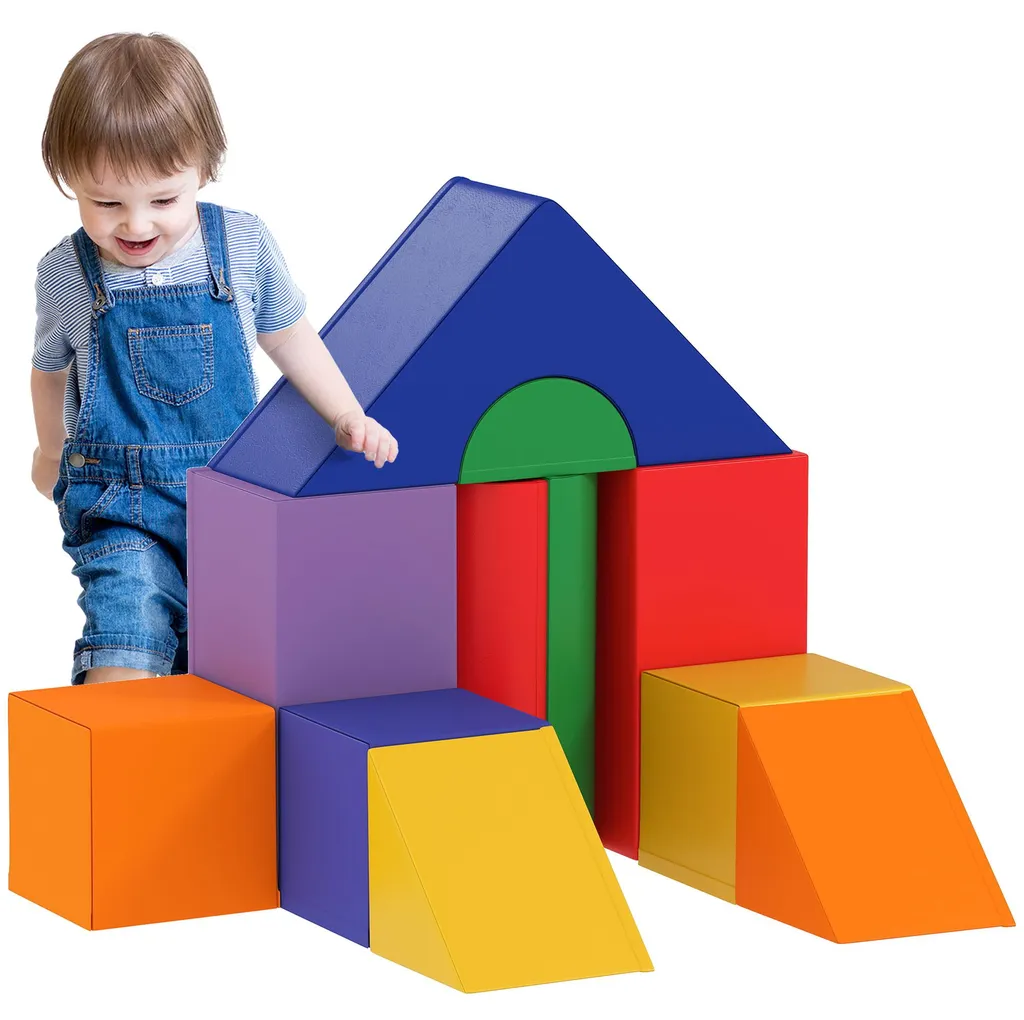 Blocs de construction en mousse EPE, parcours bébé 11PCS éducatif