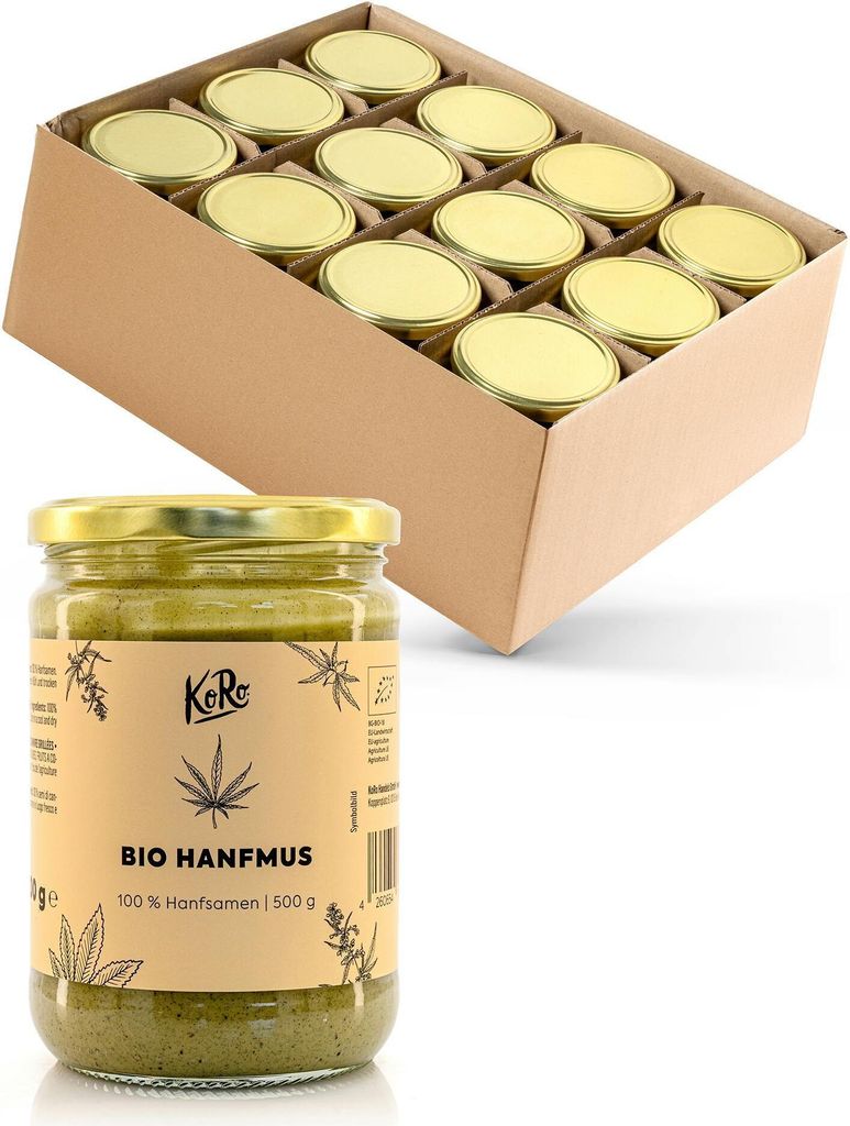 KoRo I Hanfmus 12 x 500 g