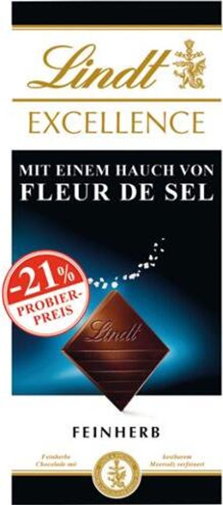 Lindt & Sprüngli Excellence Meersalz 100g