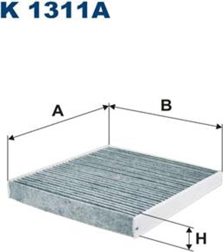 Filtr kabiny FILTRON K 1311A Zdjęcie produktu 