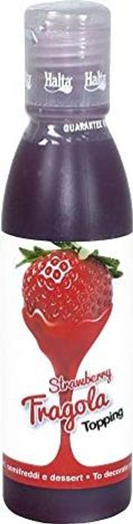 Halta Mini Topping Fragola sauce Erdbeere 200 g für Desserts, Kuchen, Eis