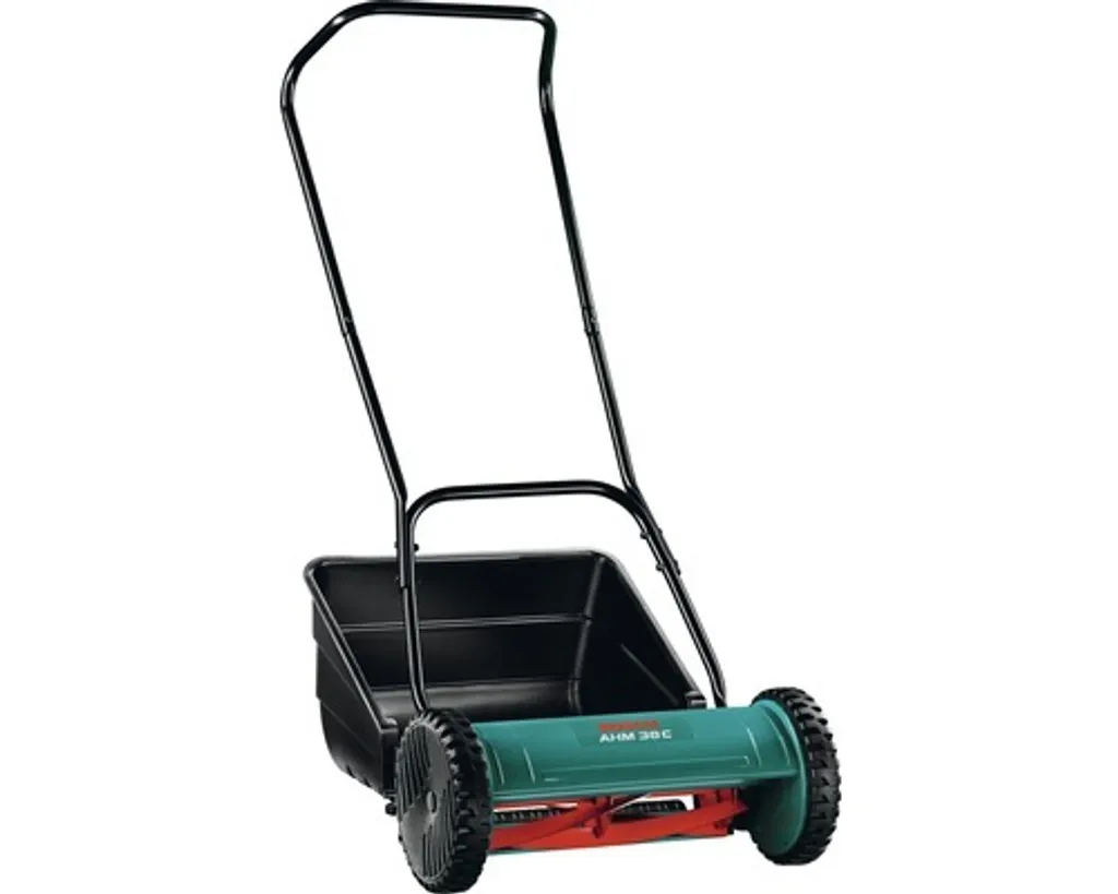 Tondeuse à main Bosch pour pelouse de ville - Coupe 38cm AHM 38 G