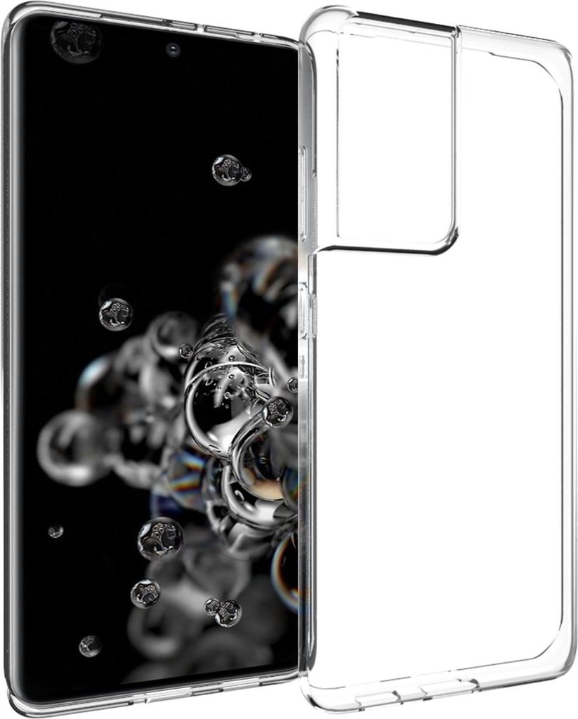 Accezz Clear TPU Backcover Samsung Galaxy S21 Ultra - Transparent