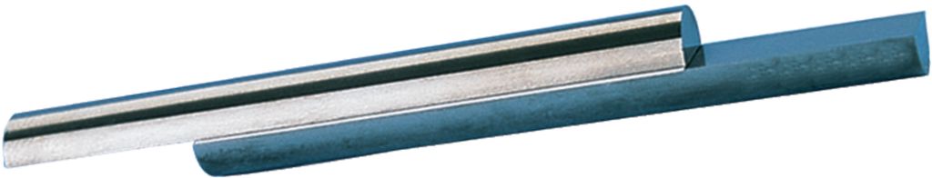 Halbrundstichel VHM geschliffen 6x50mm Wilke
