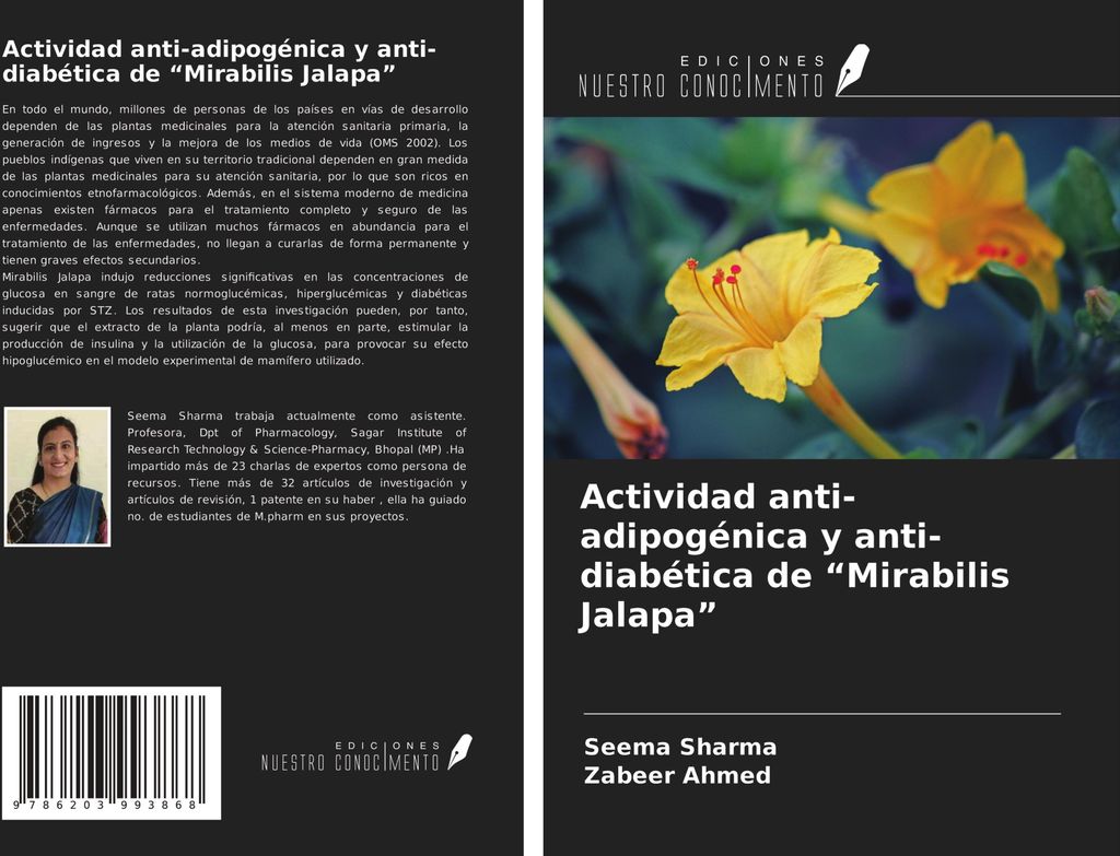 Actividad anti-adipogénica y anti-diabética de "Mirabilis Jalapa"
