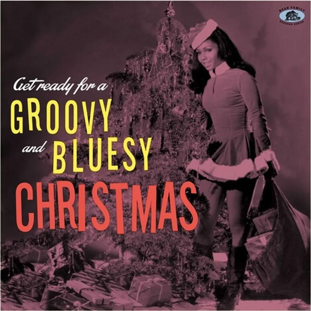 Vinyle vert Groovy & Bluesy Christmas - Compilation de Noel, 12 pouces