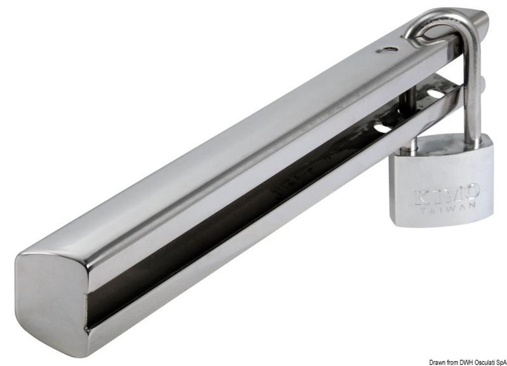 Antifurto in acciaio VA per fuoribordo 230 mm, 1 pezzo Immagine del prodotto 