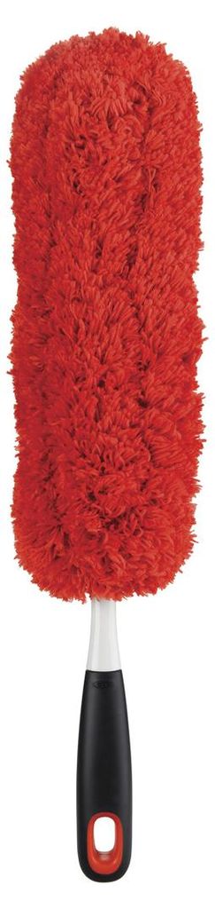 OXO Microfiber Hand Duster, Černá, Červená, Bílá, Obrázek produktu 